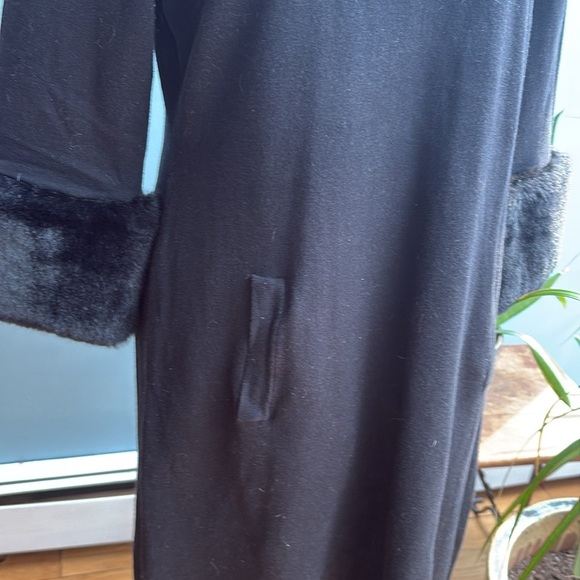 Tyler Boe Cotton/Cashmere Blend Dress. Size Large - Picture 2 of 9